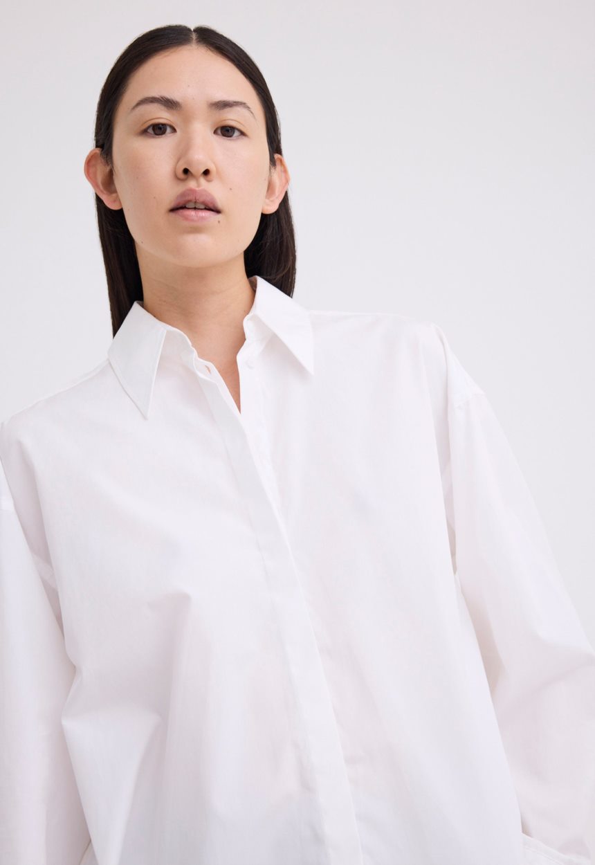 Jac + Jack Major Cotton Shirt - White